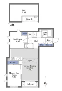 リラフォート駒沢【2階】の間取り