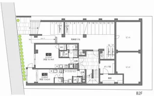 グランヒルズ中落合【1階】の間取り