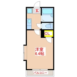 ロイヤルメゾン城西【3階】の間取り