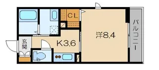 シャーメゾン・ハイクレア【3階】の間取り