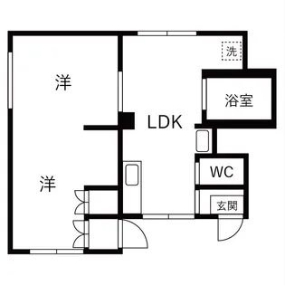 コーポラス華【2階】の間取り