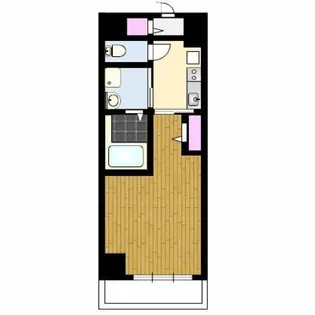 プレールドゥーク住吉2 (禁煙)【4階】の間取り