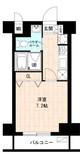 エースハイツ森下【2階】の間取り