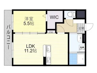 G PLACE 南津留【1階】の間取り