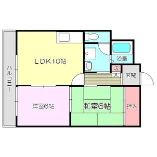 野本ビル【5階】の間取り