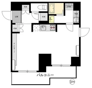 ファモス八王子【12階】の間取り