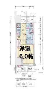 プレサンス福島吉野ミナージ【11階】の間取り