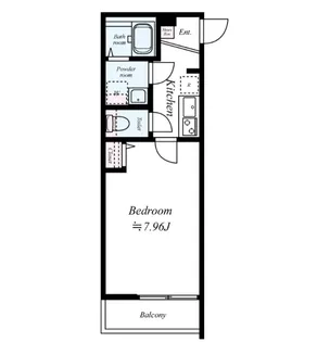 GRADUS RO【1階】の間取り