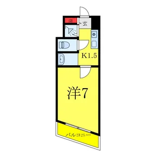 ユースハイム【2階】の間取り