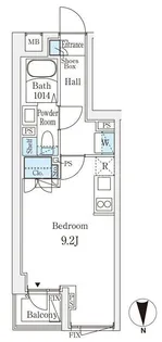 オープンブルーム東向島west【1階】の間取り