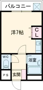 新大ビル三条大路【3階】の間取り