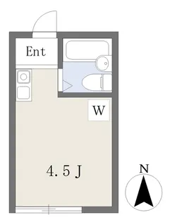 興洋ハイツ【2階】の間取り