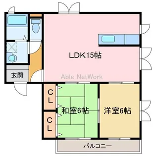 グランメゾントレビ【2階】の間取り