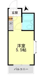 ライオンズマンション椎名町駅前【3階】の間取り