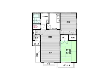 エストリジェールII【2階】の間取り