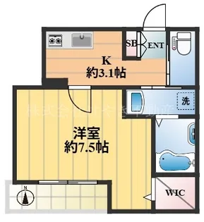 Taizen Casa Simoita【3階】の間取り