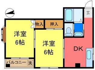 セントラルアネックス【3階】の間取り