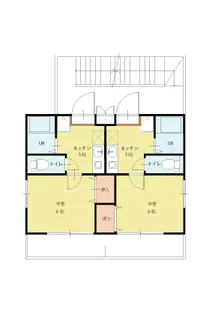 サンハイツ【2階】の間取り