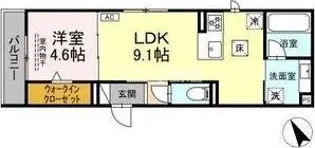 ワイズヴィラ岐南EAST【1階】の間取り