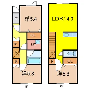 La jardinの間取り