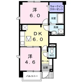 シー・レジデンス【1階】の間取り