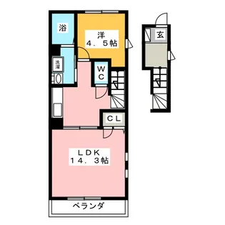 保土ヶ谷農牧ヒルズ2号館【2階】の間取り