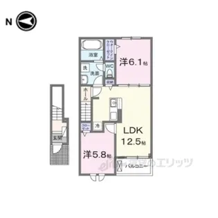 アルデバラン【2階】の間取り