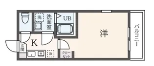 Ruhe蒔田【2階】の間取り