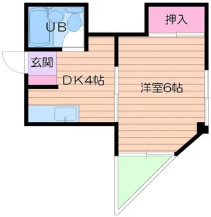ハイム伊藤【3階】の間取り