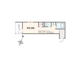 MELLAS葛西【3階】の間取り