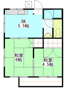 リナート【1階】の間取り