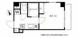 ヴェルト池袋ウエストフォート【2階】の間取り