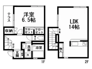 CASA MASA【2階】の間取り