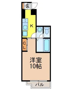コンフォート山花【3階】の間取り