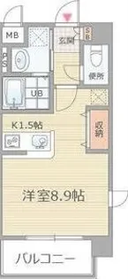 ヴィラルーチェ【4階】の間取り