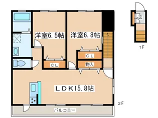 Ariettaの間取り
