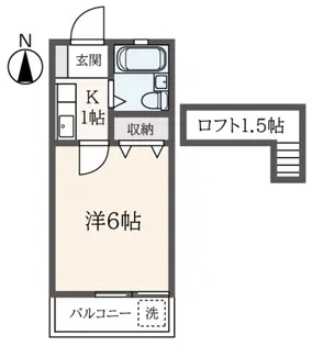 ラフォーレ錦【2階】の間取り