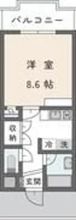 アイビス小絹 A【1階】の間取り