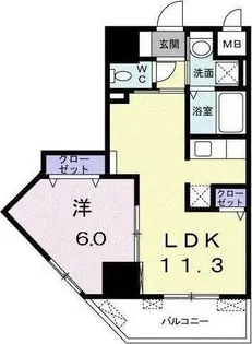 サン ガーデン【10階】の間取り