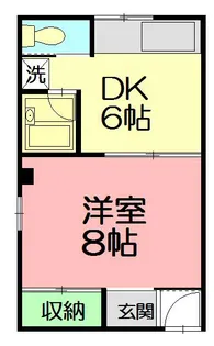 湘南グリーンハイム【1階】の間取り