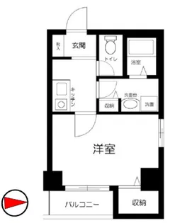 ローズマンションミヤハラ【3階】の間取り