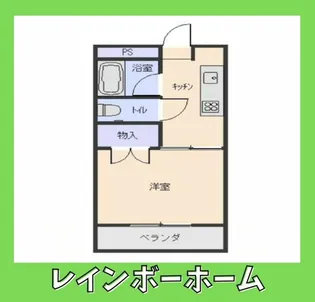第7飯田柏コーポラス【3階】の間取り