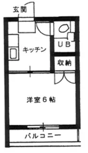 KSハイツ【3階】の間取り