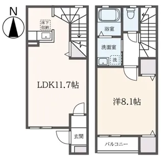 グリーンプレイスの間取り