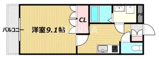 ペガサス和気II番館【1階】の間取り