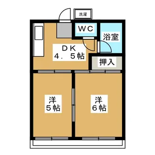 相原グリーンハイツ【2階】の間取り