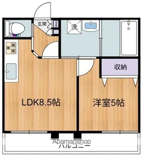 醍醐マンション【3階】の間取り