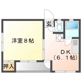 コーポ銭本【2階】の間取り