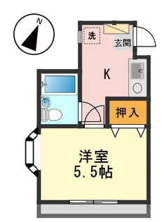 ヴェルディ石井【3階】の間取り