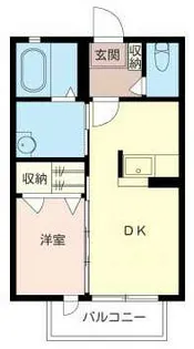 エクセルコート【1階】の間取り